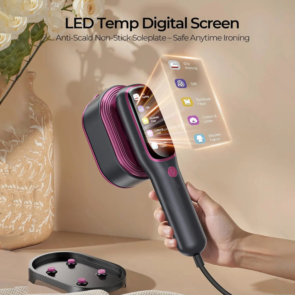 2026 NEW Garment Steamer Steam Hanging Iron Professional Handheld 1200W Household Heating Portable Steamer Iron Clothing Surface