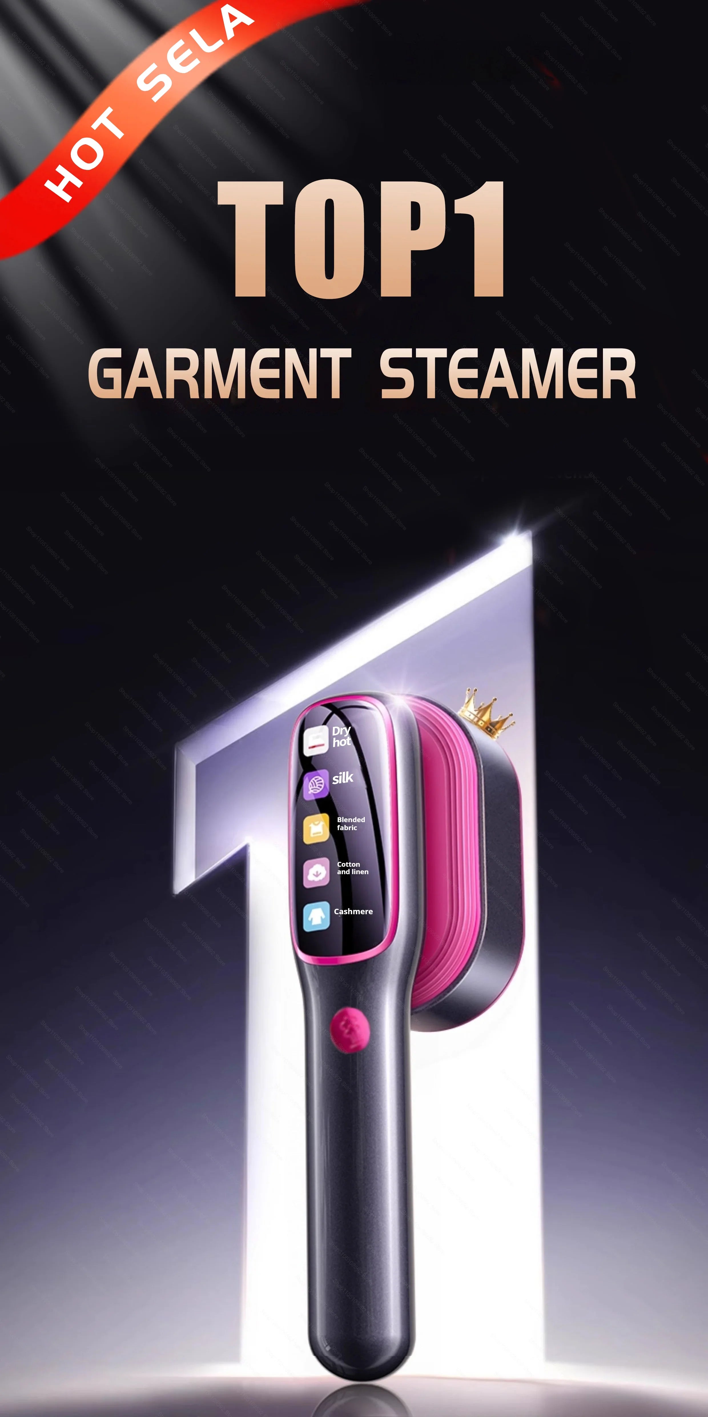 2026 NEW Garment Steamer Steam Hanging Iron Professional Handheld 1200W Household Heating Portable Steamer Iron Clothing Surface