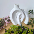 A Set of Hugging Vase Ornaments, Home Decoration Ornaments Plastic Vase, Dry Vase, Office, Entrance Cabinet Decorative Vase