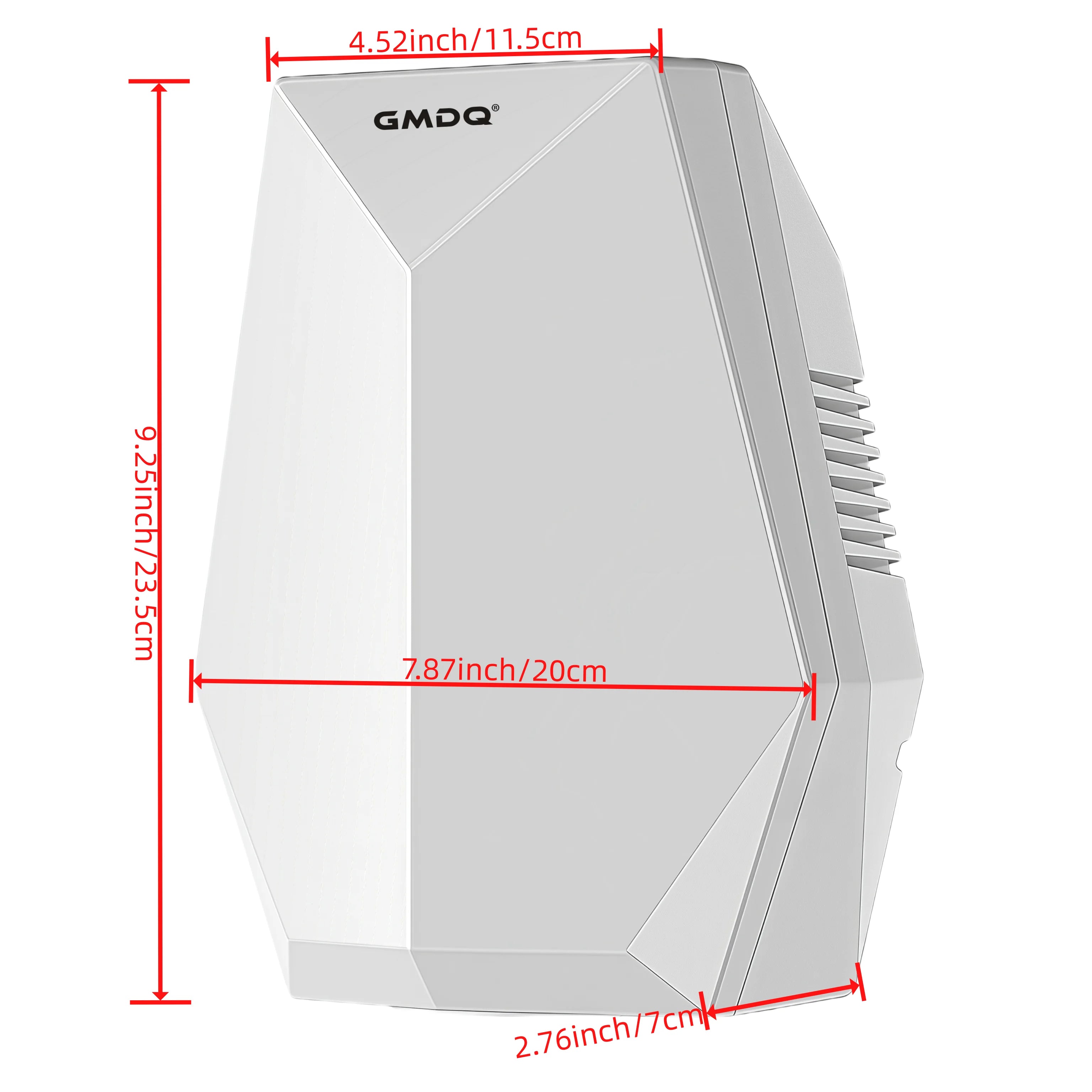 GMDQ Mini Fully Automatic Induction Hand Dryer 1600W Automatic High-speed Warm Air Hand Dryer
