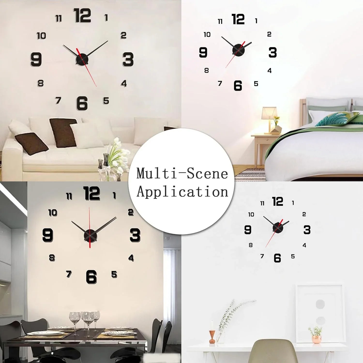 Chic DIY Wall Clock Art