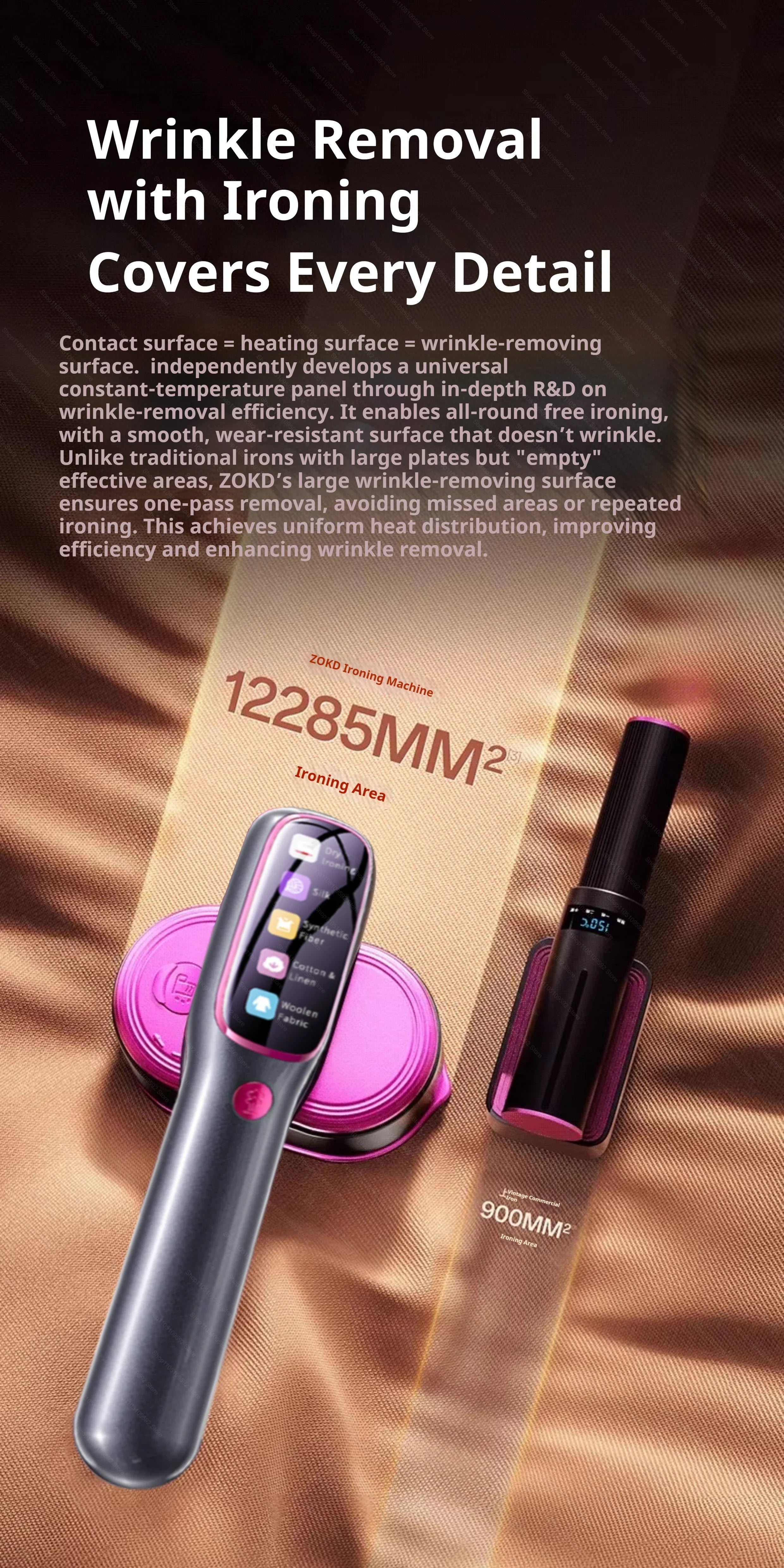 2026 NEW Garment Steamer Steam Hanging Iron Professional Handheld 1200W Household Heating Portable Steamer Iron Clothing Surface